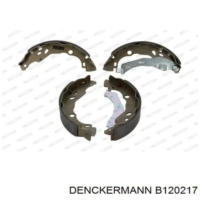 Klocki hamulcowe tylne bębnowe Denckermann B120217 cena, od 27,21 USD