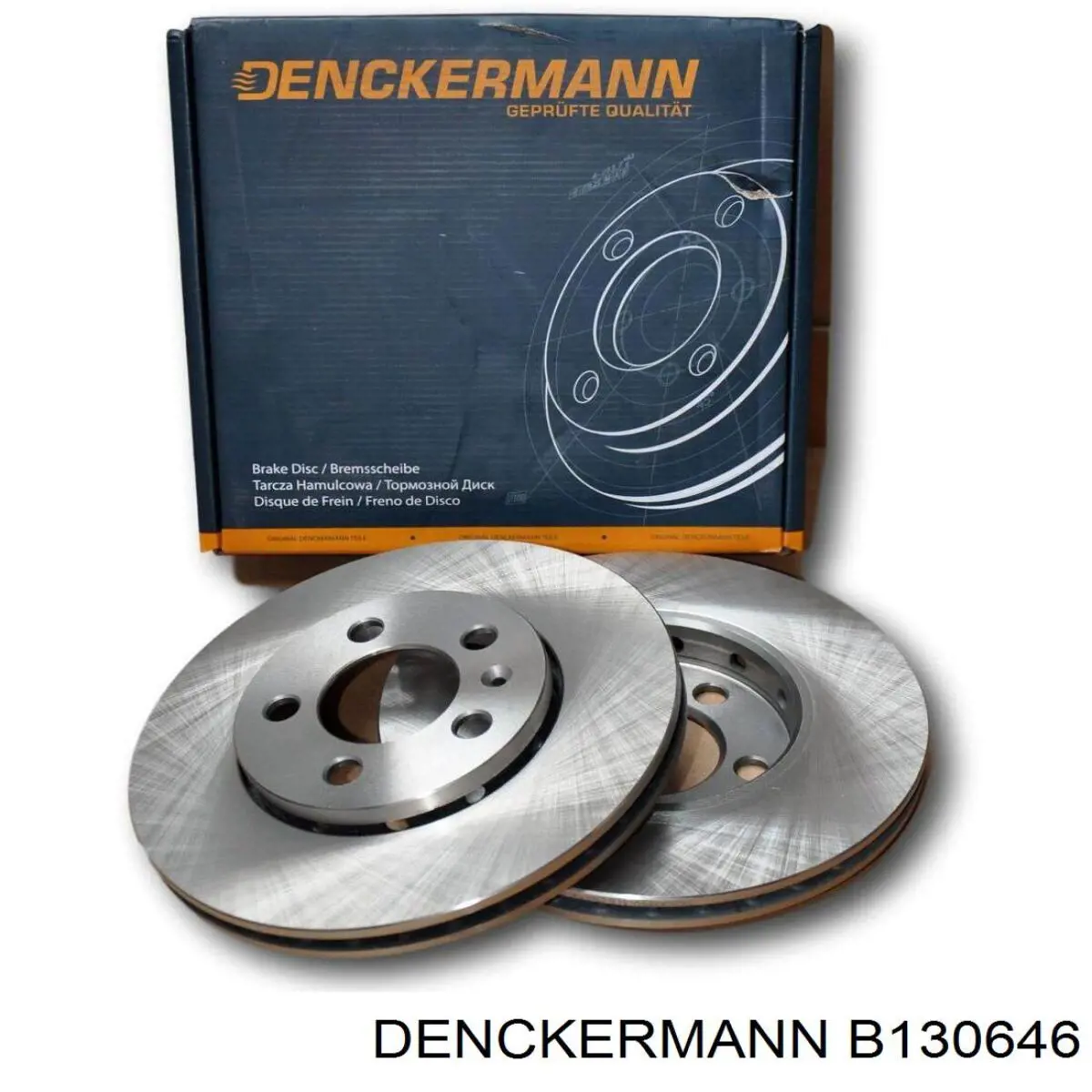 B130646 Denckermann Tarcza hamulcowa przednia