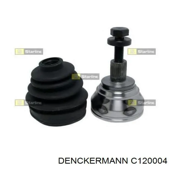 C120004 Denckermann Przegub homokinetyczny przedni zewnętrzny