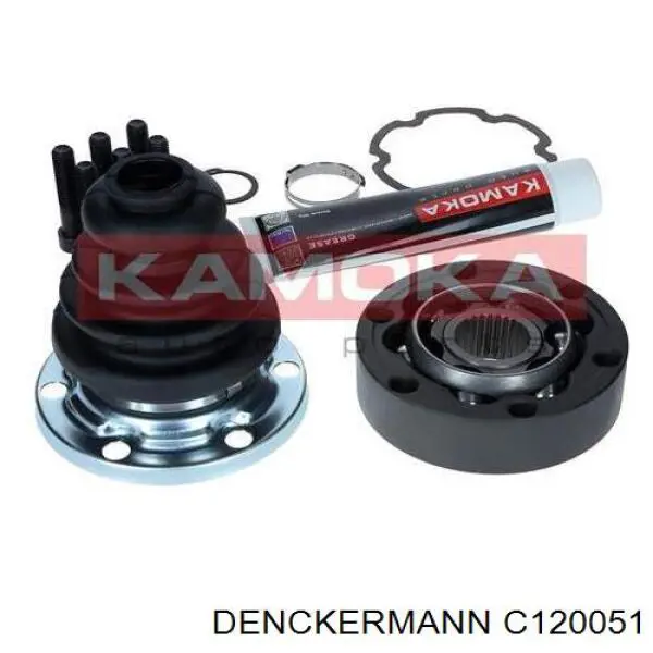 Przegub homokinetyczny przedni wewnętrzny Denckermann C120051 cena, od 43,42 USD