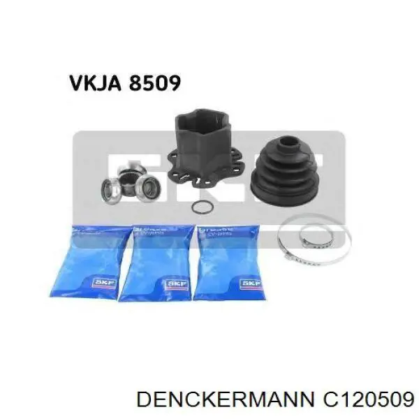 Do koszyka C120509 Denckermann Przegub homokinetyczny przedni wewnętrzny