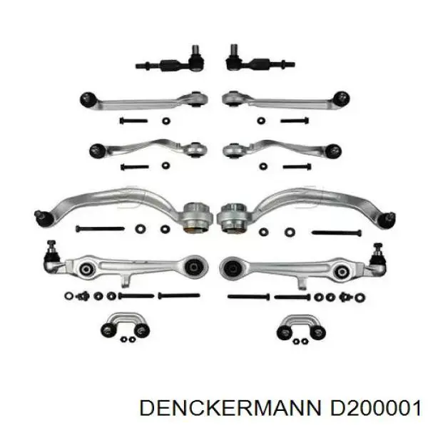 Zestaw wahaczy zawieszenia przedniego Denckermann D200001 cena, od 225,52 USD