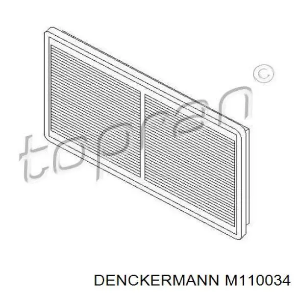 Filtr kabiny Denckermann M110034 cena, od 11,23 USD