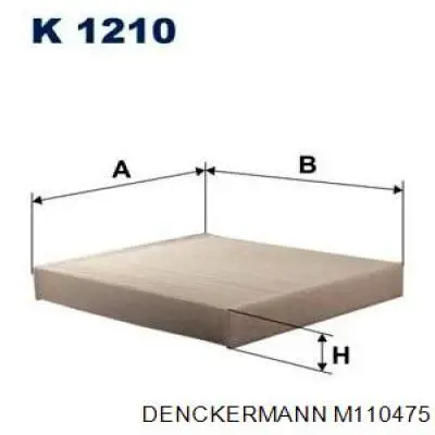 Do koszyka M110475 Denckermann Filtr kabiny