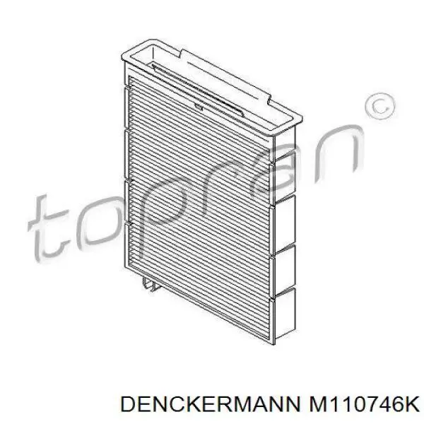 Do koszyka M110746K Denckermann Filtr kabiny