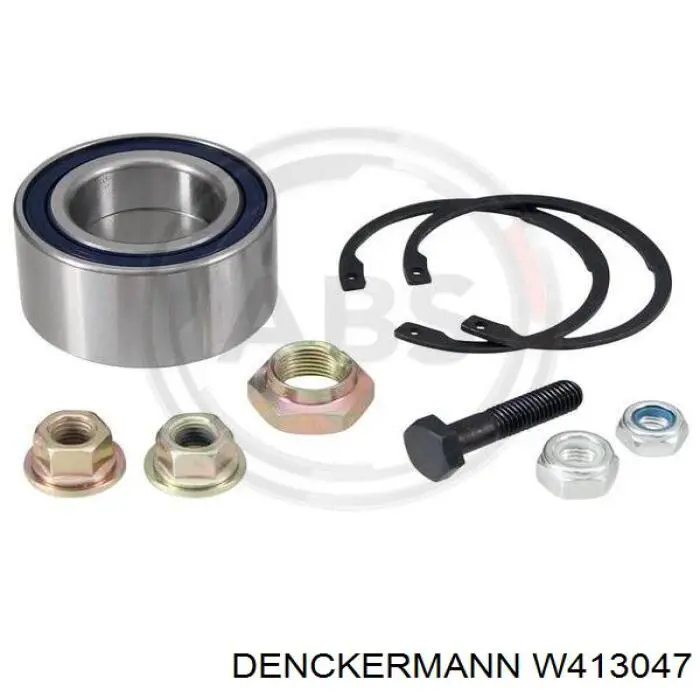 Do koszyka W413047 Denckermann Łożysko piasty przedniej