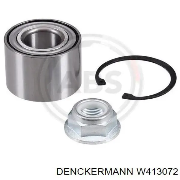 Do koszyka W413072 Denckermann Lożysko piasty tylnej