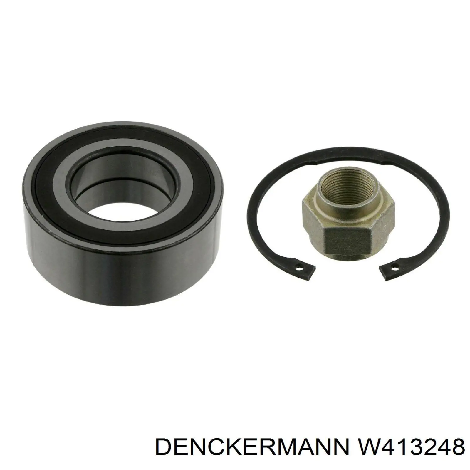 Do koszyka W413248 Denckermann Łożysko piasty przedniej