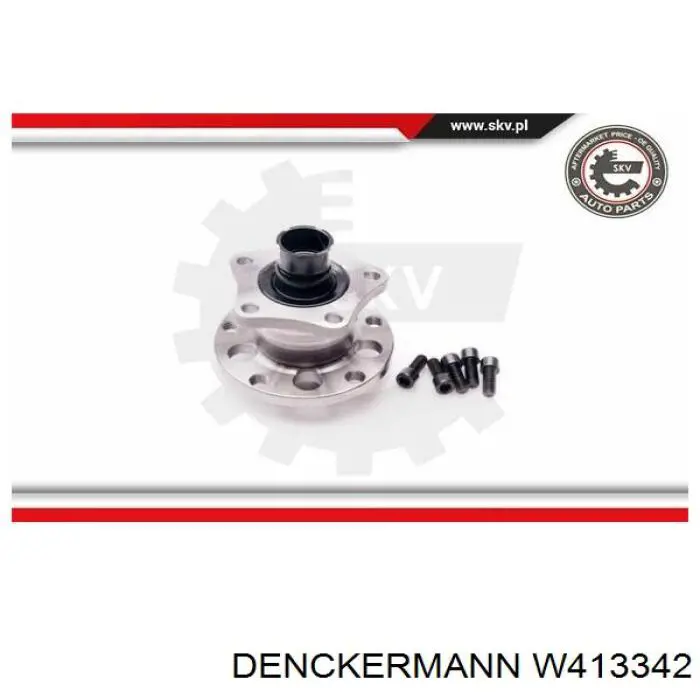 Do koszyka W413342 Denckermann Piasta tylna