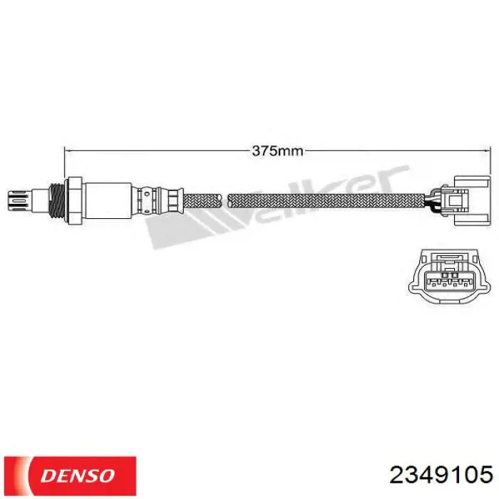 226931KC0A Nissan/Infiniti Sonda lambda czujnik tlenu przed katalizatorem