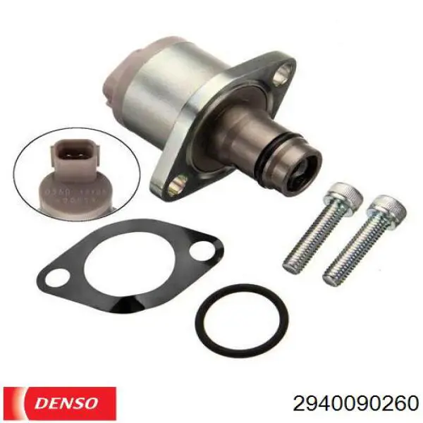 2940090260 Denso Zawór regulacji ciśnienia (zawór redukcyjny pompy wtryskowej) System Common-Rail