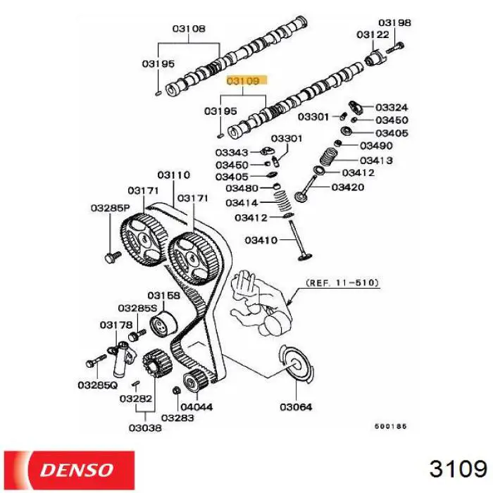 Do koszyka 3109 Denso Świeca zapłonowa