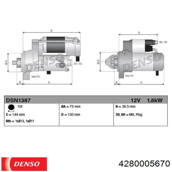 Rozrusznik Honda 31200RL0G01 cena, od 78,32 USD