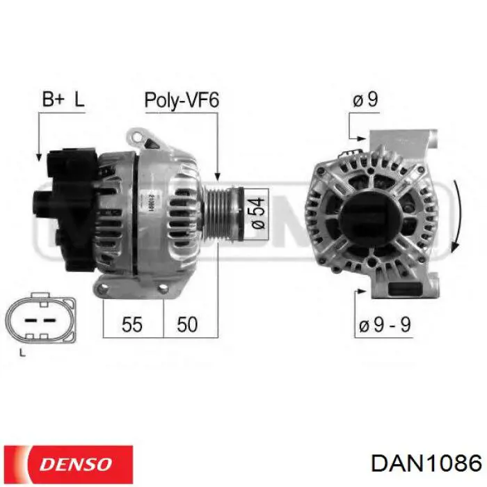 Do koszyka 51984058 Fiat/Alfa/Lancia Alternator