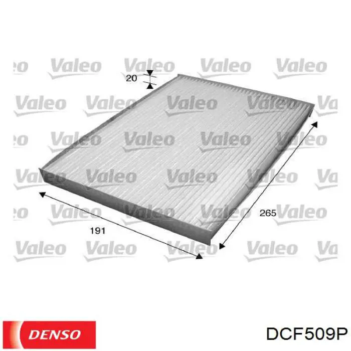 Filtr kabiny Denso DCF509P cena, od 7,71 USD