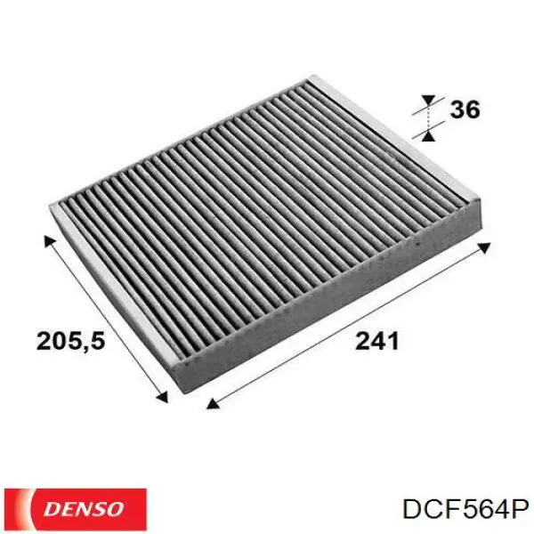 Filtr kabiny Denso DCF564P cena, od 8,38 USD