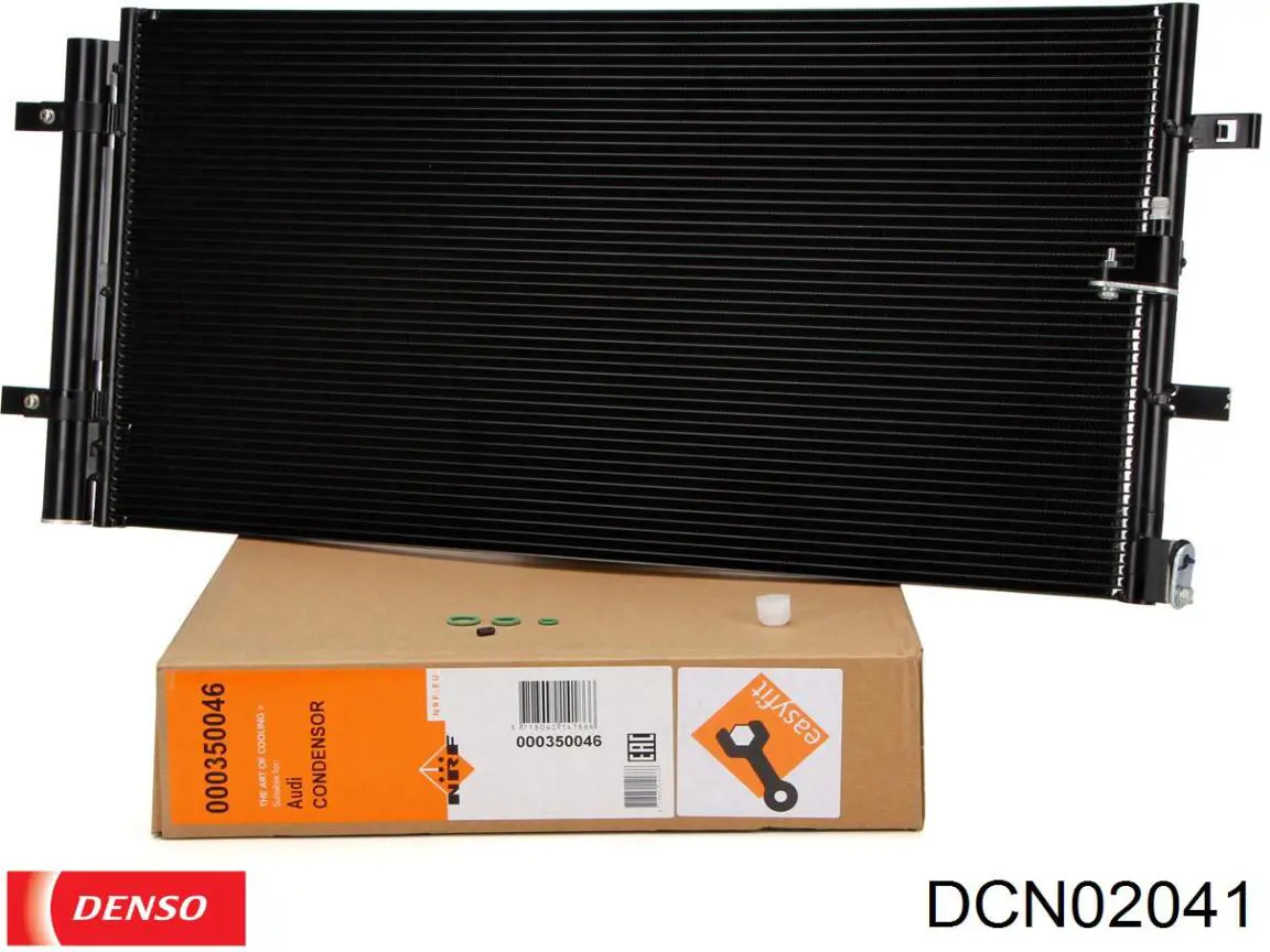Do koszyka DCN02041 Denso Chłodnica klimatyzacji