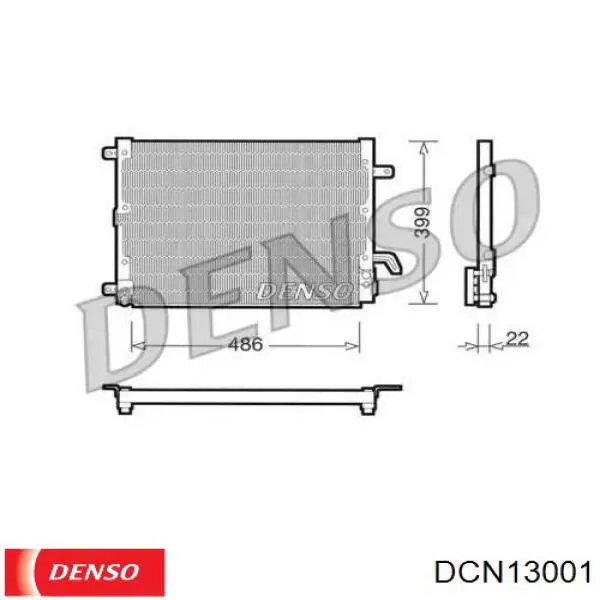 Do koszyka Chłodnica klimatyzacji Lancia Kappa  838A