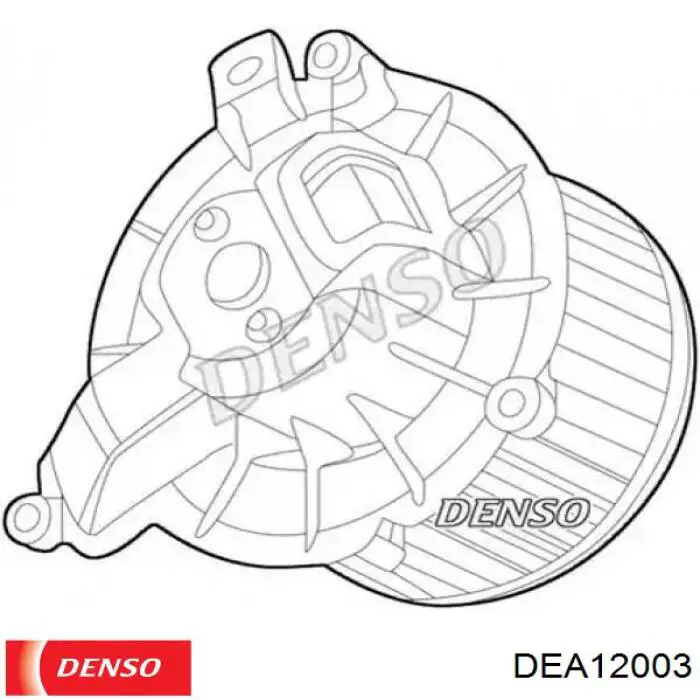 DEA12003 Denso Silniczek wentylatora nagrzewnicy (ogrzewacza wnętrza)