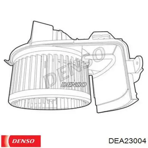 Silniczek wentylatora nagrzewnicy (ogrzewacza wnętrza) Denso DEA23004 cena, od 69,80 USD