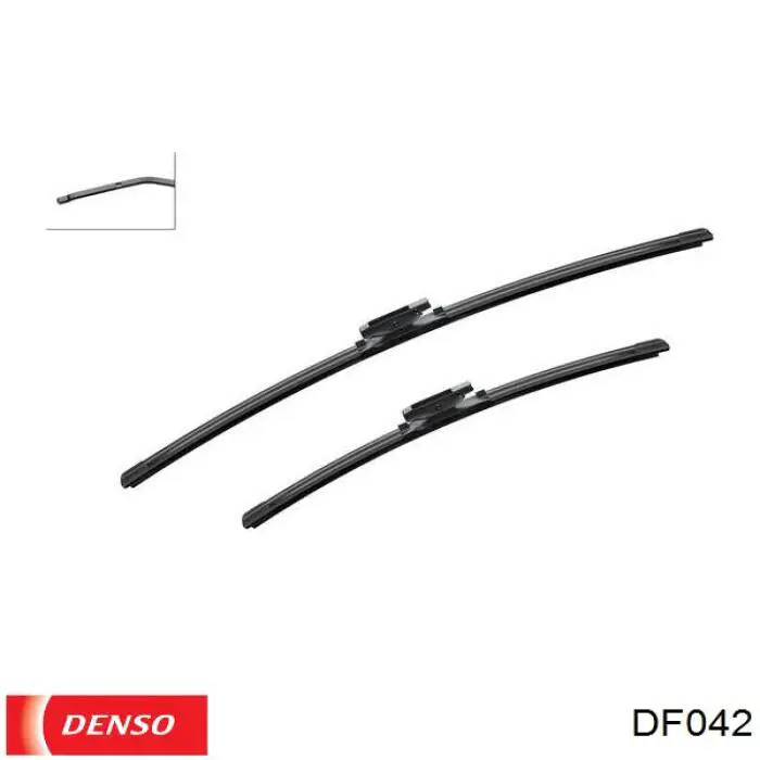 DF-042 Denso pióro wycieraczki szyby przedniej, zestaw (2 szt.)