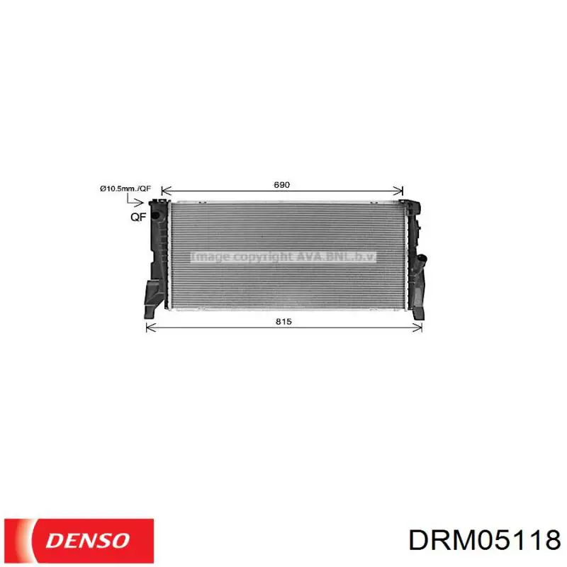 Chłodnica silnika BMW 17117617593 cena, od 213,29 USD