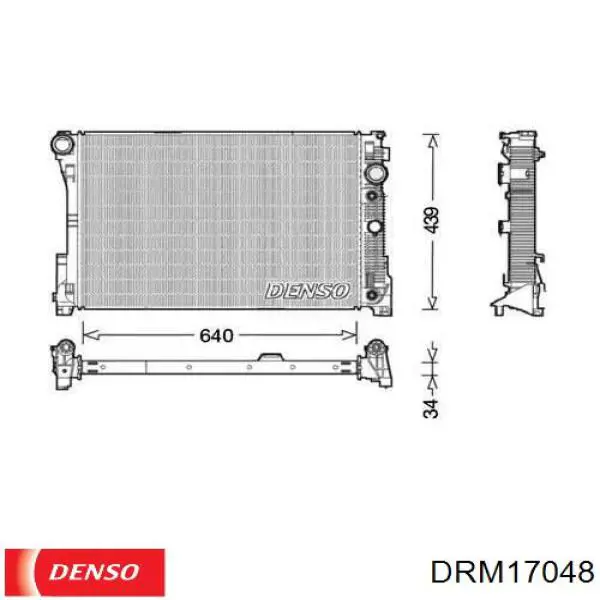 Chłodnica silnika Denso DRM17048 cena, od 189,63 USD