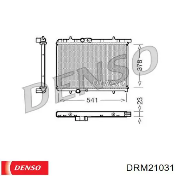 Chłodnica silnika Denso DRM21031 cena, od 227,61 USD