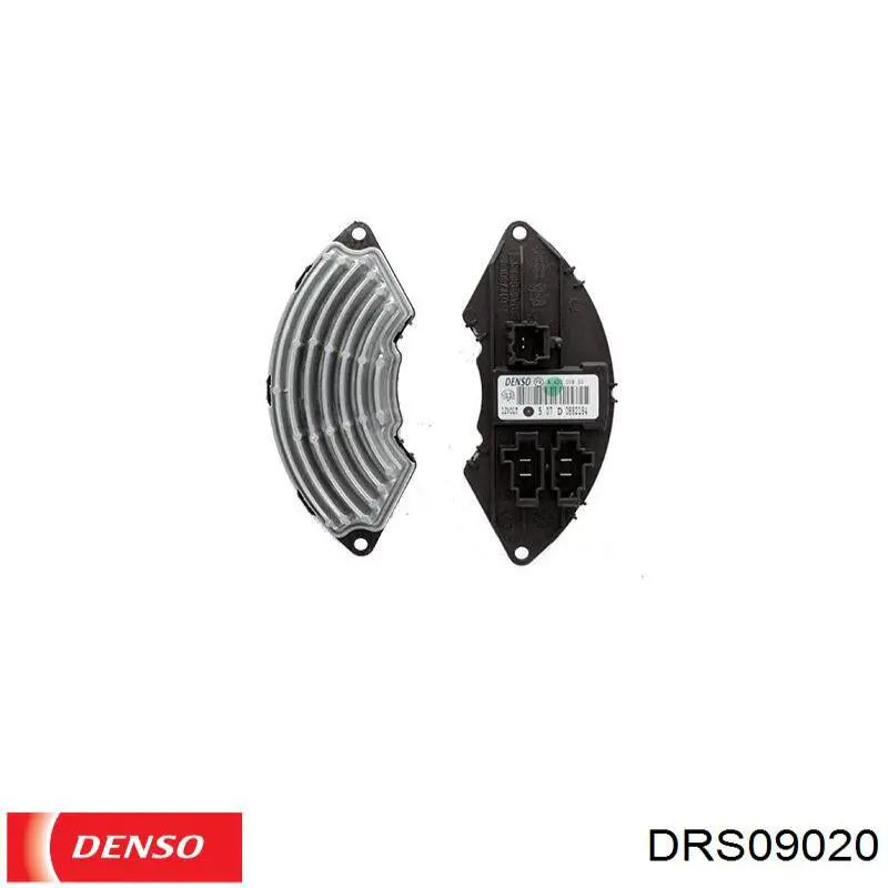 Do koszyka DRS09020 Denso Rezystor wentylatora nagrzewnicy (ogrzewacza kabiny)