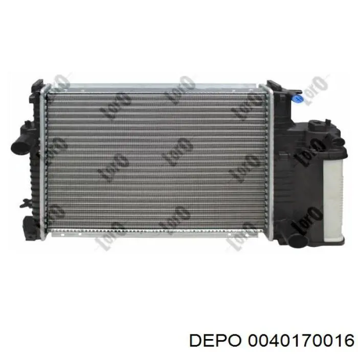 Chłodnica silnika Depo/Loro/Abakus 0040170016 cena, od 116,30 USD