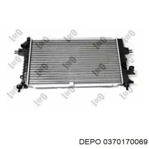 Chłodnica silnika Depo/Loro 0370170069 cena, od 72,85 USD