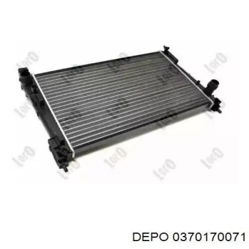 Chłodnica silnika Depo/Loro/Abakus 0370170071 cena, od 77,02 USD
