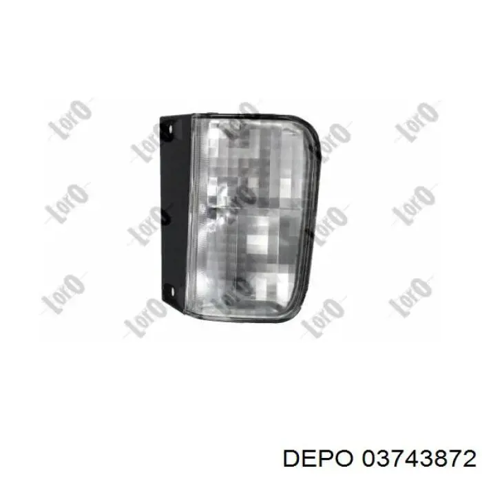 03743872 Depo/Loro/Abakus Lampa cofania prawa