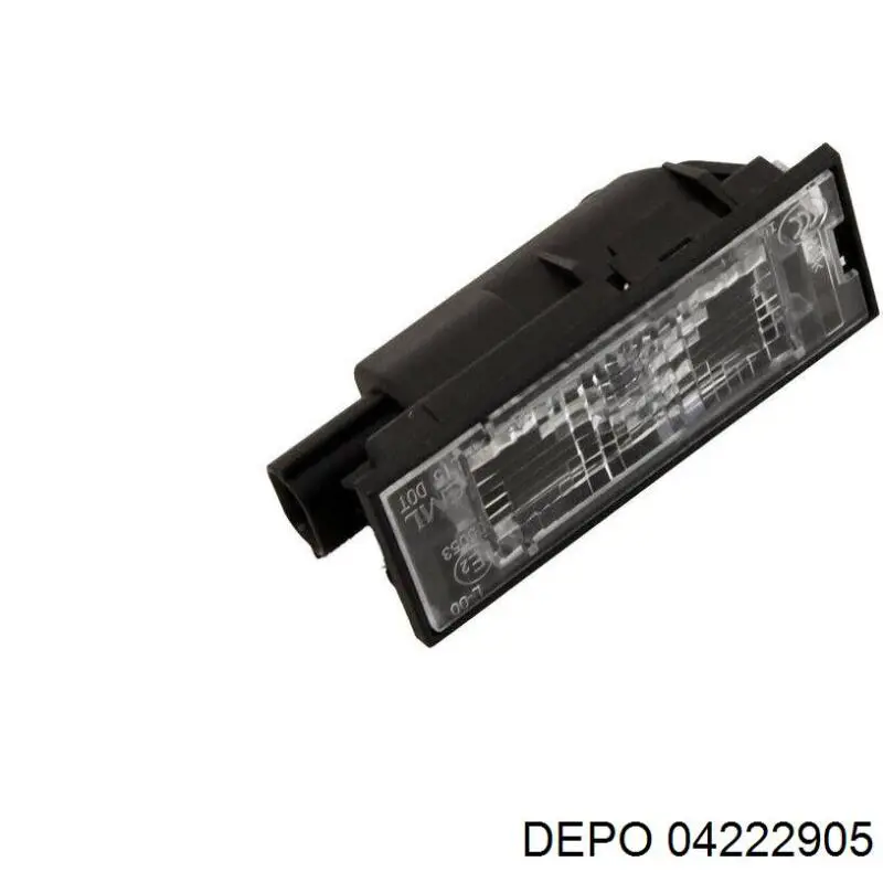 Lampa oświetlenia tylnej tablicy rejestracyjnej Depo/Loro/Abakus 04222905 cena, od 14,48 USD