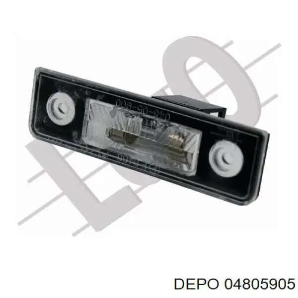 Lampa oświetlenia tylnej tablicy rejestracyjnej Depo/Loro/Abakus 04805900