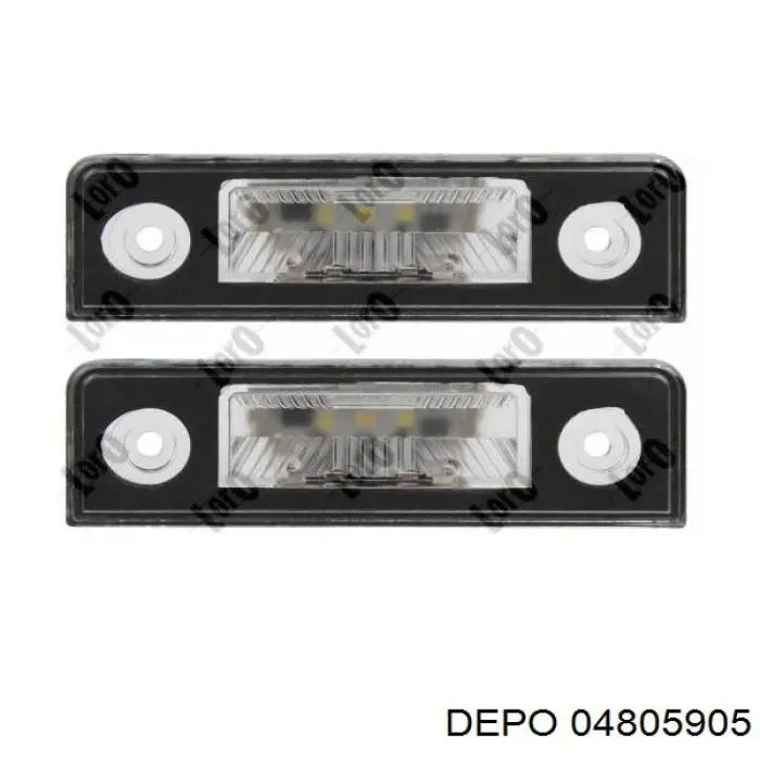 Lampa oświetlenia tylnej tablicy rejestracyjnej 04805900 Depo/Loro/Abakus