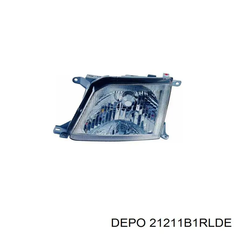 Reflektor prawy Depo/Loro 21211B1RLDE cena, od 202,81 USD