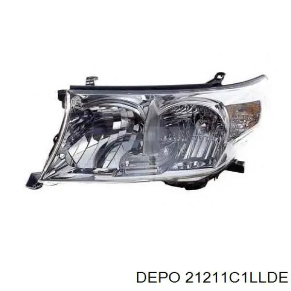 Reflektor lewy Depo/Loro/Abakus 21211C1LLDE cena, od 101,16 USD
