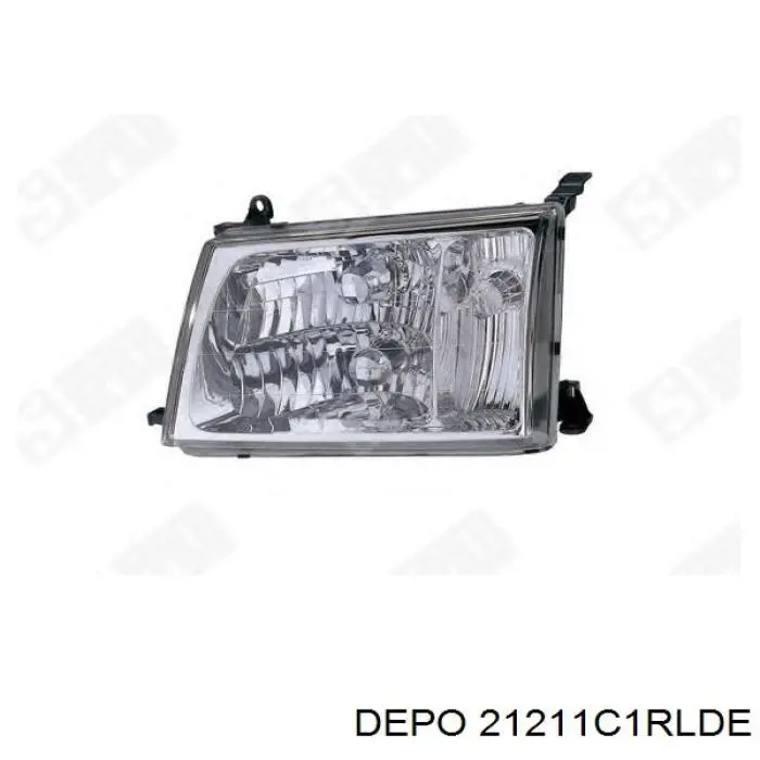 Reflektor prawy Depo/Loro/Abakus 21211C1RLDE cena, od 101,55 USD