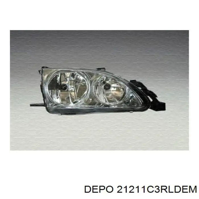 Reflektor prawy Depo/Loro/Abakus 21211C3RLDEM cena, od 103,65 USD