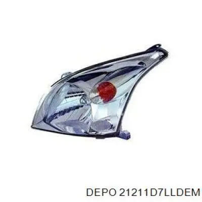 Reflektor lewy Depo/Loro/Abakus 21211D7LLDEM cena, od 188,57 USD