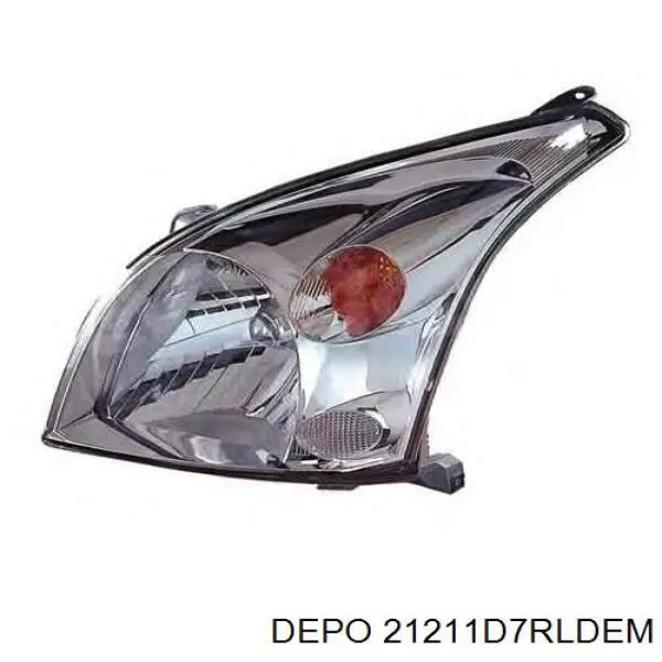 21211D7RLDEM Depo/Loro Reflektor prawy