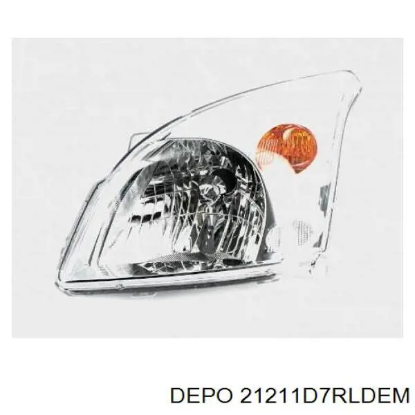 Reflektor prawy Depo/Loro 21211D7RLDEM cena, od 215,67 USD