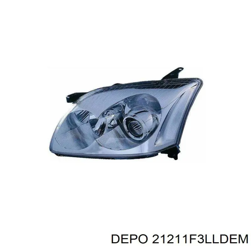 Reflektor lewy Depo/Loro/Abakus 21211F3LLDEM cena, od 119,18 USD