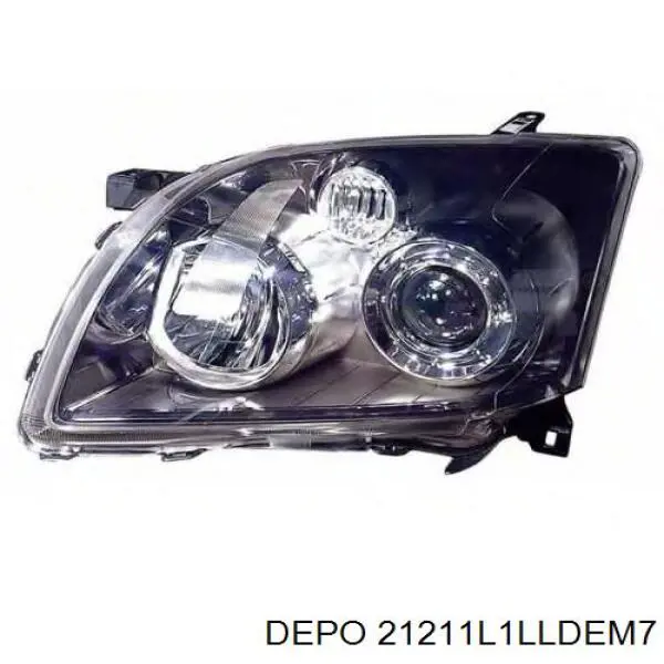 21211L1LLDEM7 Depo/Loro/Abakus Reflektor lewy