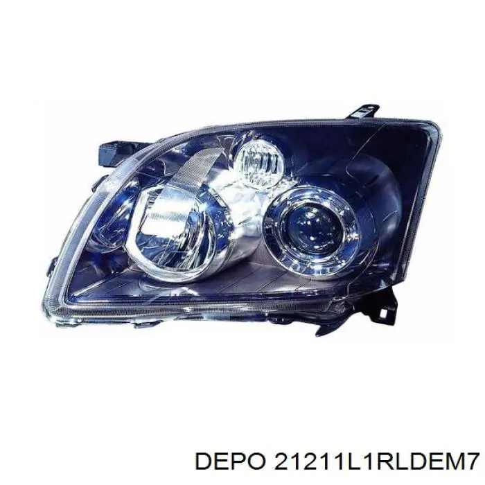 Do koszyka 21211L1RLDEM7 Depo/Loro/Abakus Reflektor prawy