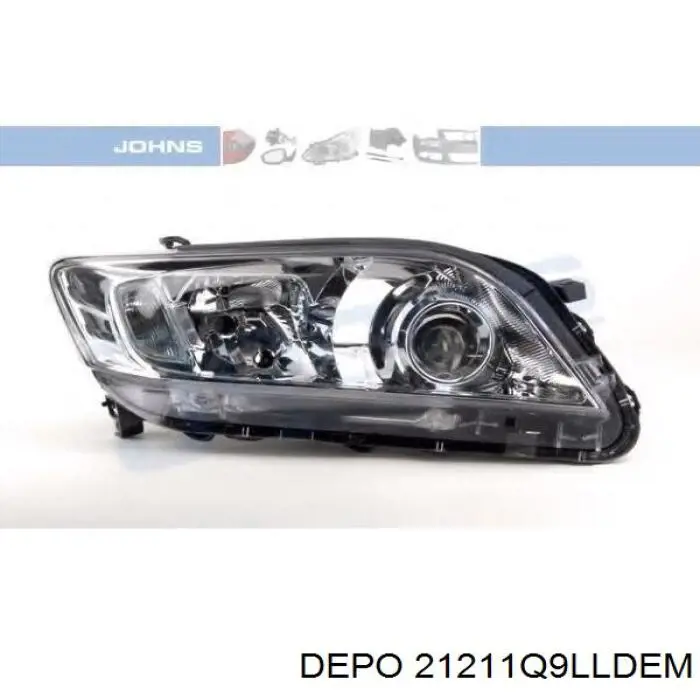 21211Q9LLDEM Depo/Loro/Abakus Reflektor lewy