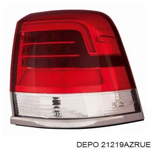 Lampa zespolona tylna prawa Toyota Land Cruiser SUV (J200) (2007 - 2021) cena, od 26,58 USD