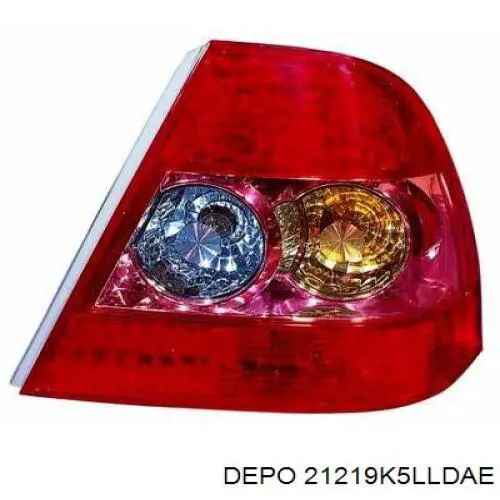 21219K5LLDAE Depo/Loro/Abakus Lampa zespolona tylna lewa
