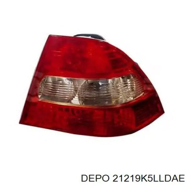 Lampa zespolona tylna lewa Depo/Loro/Abakus 21219K5LLDAE cena, od 72,57 USD
